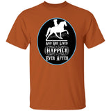 SHE LIVED HAPPY EVERY AFTER TWH PLEASURE G500 5.3 oz. T-Shirt