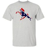 Rebel on the Rail Tennessee Walking Horse Performance G500 5.3 oz. T-Shirt