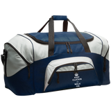 Keep Kluckin and Walk On BG99 Colorblock Sport Duffel