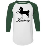 HACKNEY DESIGN 1 (black) 4HORSE 4420 Colorblock Raglan Jersey