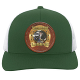 BLAISE BROCCARD (Legends Series) Round Leather Patch 104C Trucker Snap Back - Patch