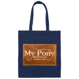 MY PONY NASHVILLE BRAND BE007 Canvas Tote Bag