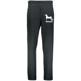 Morgan 596HBB Youth Dri-Power Open Bottom Pocket Sweatpants