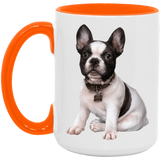 FRENCHIE PUPPY (5) AM15OZ 15oz. Accent Mug