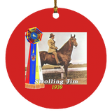 WGC STROLLING JIM SUBORNC Circle Ornament