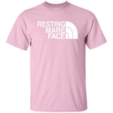 RESTING MARE FACE (white) G500 5.3 oz. T-Shirt