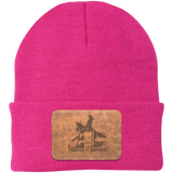 TURNIN AND BURNIN ON LEATHER CP90 Knit Cap - Patch