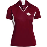 MFT LADY FINAL ART WHITE LST655 Ladies' Colorblock Performance Polo