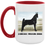 TENNESSEE WALKING HORSE (STANDING) 4HORSE AM15OZ 15oz. Accent Mug