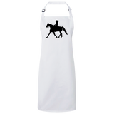 Missouri Fox Trotter Female Rider (black) RP150 Sustainable Unisex Bib Apron