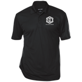 SUGAR CREEK FARM LOGO ST695 Performance Textured Three-Button Polo