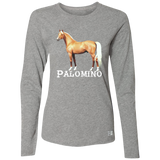 PALOMINO STYLE 1 (WHITE) 4HORSE 64LTTX Ladies’ Essential Dri-Power Long Sleeve Tee
