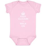 Keep Kluckin and Walk On 4424 Infant Fine Jersey Bodysuit