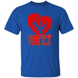 Horse Heart Happy Valentines G500 5.3 oz. T-Shirt