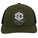 SUGAR CREEK FARM HAT CIRCLE 104C Trucker Snap Back - Patch
