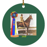 WGC STROLLING JIM SUBORNC Circle Ornament