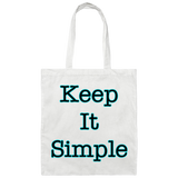 KEEP IT SIMPLE BE007 Canvas Tote Bag