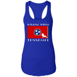 Walking Across Tennessee NL1533 Ladies Ideal Racerback Tank