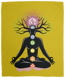 CHAKRAS PLUSH BLANKET (12 STYLES AND SIZES)