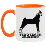 TENNESSEE WALKING HORSE STANDING AM11OZ 11 oz. Accent Mug