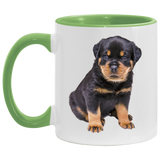 ROTTY PUPPY 1 AM11OZ 11 oz. Accent Mug