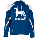 Morgan 229546 Athletic Colorblock Fleece Hoodie