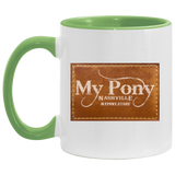 MY PONY NASHVILLE BRAND AM11OZ 11oz Accent Mug