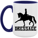 Dressage style 1 4HORSE AM15OZ 15oz. Accent Mug