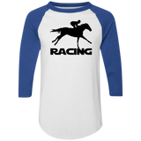 RACING (BLACK) 4HORSE 4420 Colorblock Raglan Jersey