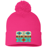 DUTTON RANCH 1 SP15 Pom Pom Knit Cap - Patch