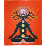 CHAKRAS PLUSH BLANKET (12 STYLES AND SIZES)