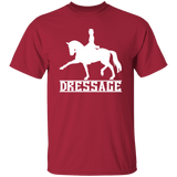 Dressage style 1(WHITE) 4HORSE G500 5.3 oz. T-Shirt