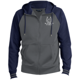 BLACKBURN STABLES (WHITE) ST236 Men's Sport-Wick® Full-Zip Hooded Jacket