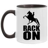 RACK ON Racking (black art) AM11OZ 11 oz. Accent Mug