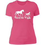 BORN TO WALK NL3900 Ladies' Boyfriend T-Shirt