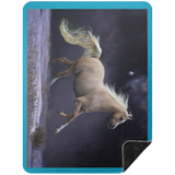 PALOMINO HORSE 1 BSHL Premium Black Sherpa Blanket 60x80