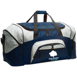 DISCOVERY PLACE LOGO 2023 DESIGN 2 BG99 Colorblock Sport Duffel