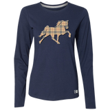 TENNESSEE WALKING HORSE DESIGN 3 JMD (BURBURY) 64LTTX Ladies’ Essential Dri-Power Long Sleeve Tee