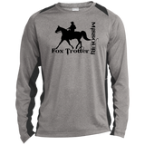 MISSOURI FOX TROTTER TUMBLER ART ST361LS Long Sleeve Heather Colorblock Performance Tee