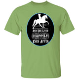 SHE LIVED HAPPY EVERY AFTER TWH PLEASURE G500 5.3 oz. T-Shirt