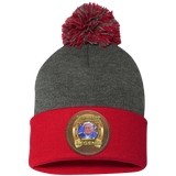 JACK HEFFINGTON (Legends Series) HAT SP15 Pom Pom Knit Cap - Patch