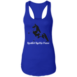 Spotted Saddle Horse NL1533 Ladies Ideal Racerback Tank