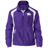 Missouri Fox Trotter WITH MALE RIDER WHITE JST60 Jersey-Lined Raglan Jacket