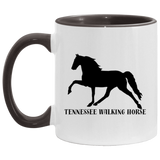 Tennessee Walker (black) 4HORSE AM11OZ 11 oz. Accent Mug