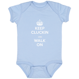 Keep Kluckin and Walk On 4424 Infant Fine Jersey Bodysuit