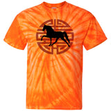 TWH PLEASURE JAPANESE ART CD100 100% Cotton Tie Dye T-Shirt