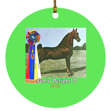 WGC SUNS DELIGHT D SUBORNC Circle Ornament