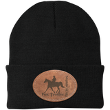 MISSOURI FOX TROTTER ON LEATHER CP90 Knit Cap - Patch
