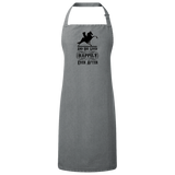 HAPPILY EVER AFTER (TWH Performance) Blk RP150 Sustainable Unisex Bib Apron