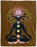 CHAKRAS PLUSH BLANKET (12 STYLES AND SIZES)